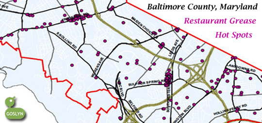 Baltimore County Grease Map