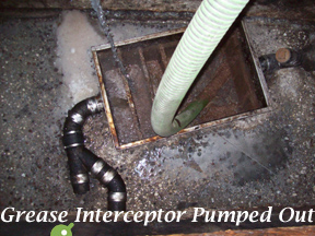 grease interceptor pumping
